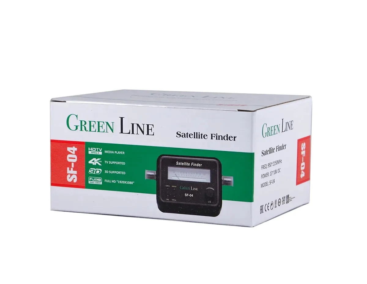 Прибор SATFINDER GreenLine SF-04 стрелочный для настройки спутниковых антенн | Инструменты