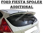 Спойлер для FORD FIESTA 2001-2021, автомобильный аксессуар, универсальные спойлеры, автомобильная антенна для стайлинга автомобиля, рассеиватели порогов, брызговики