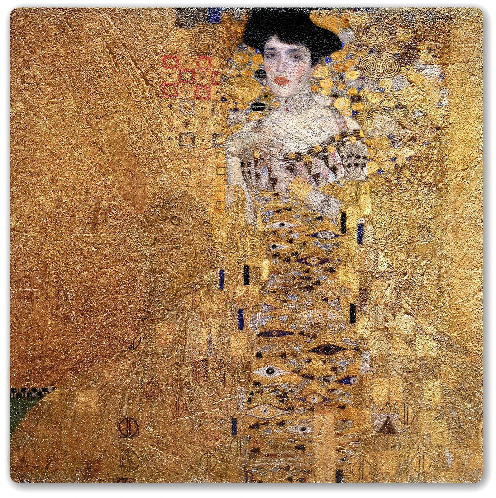 Репродукция картины Густава Климта &quotПортрет Адели Блох-Бауэр I&quot. Интерьерная