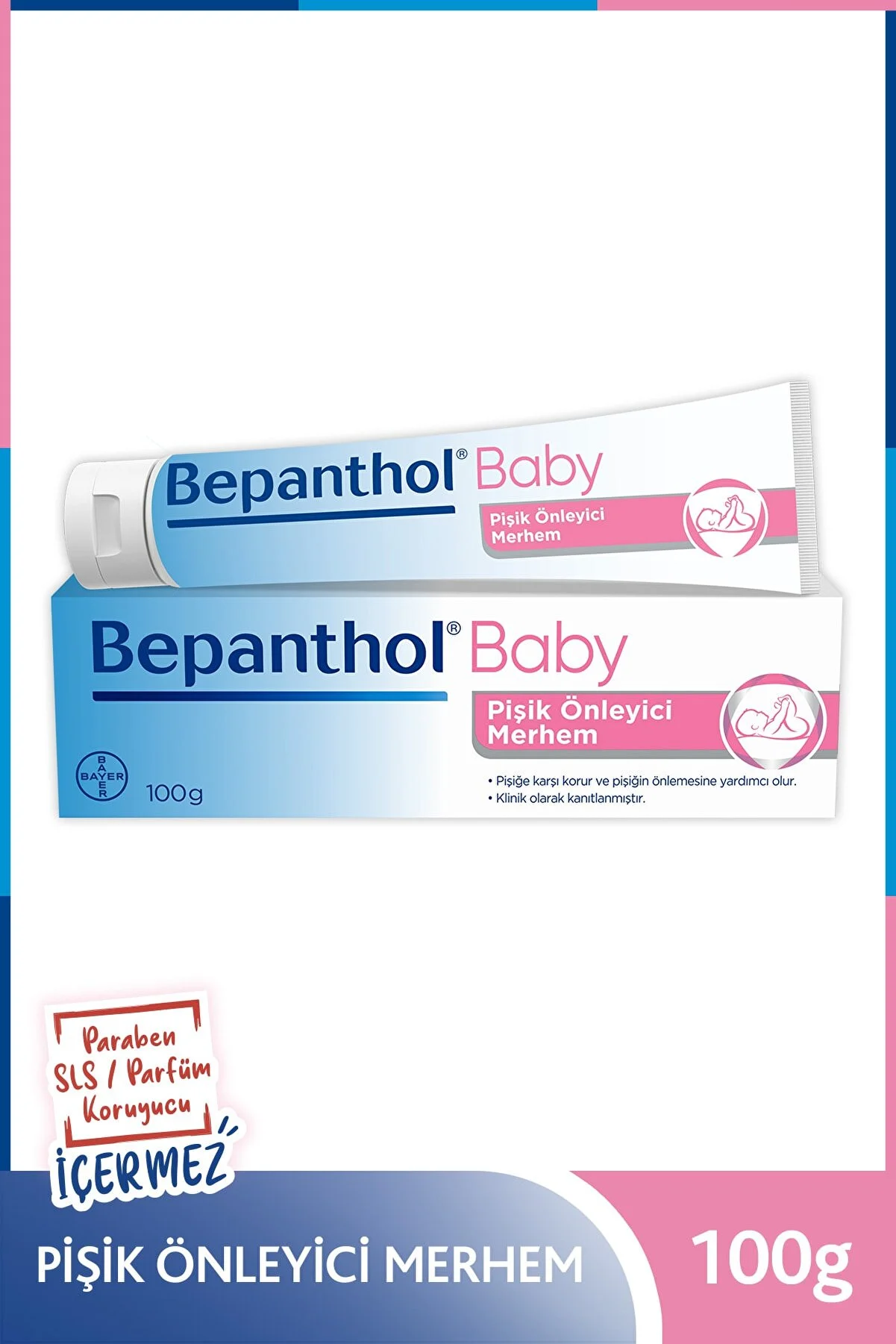 

Bepanthol Baby Preventing Diaper Rash Ointment 100 g