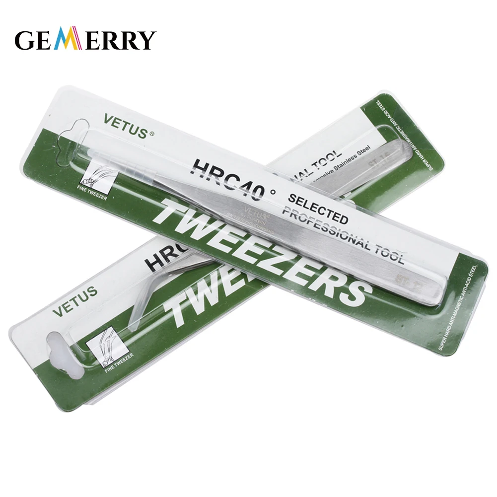 

Пинцеты для наращивания бровей из нержавеющей стали, профессиональные инструменты для макияжа, высокоточные качественные пинцеты оптом