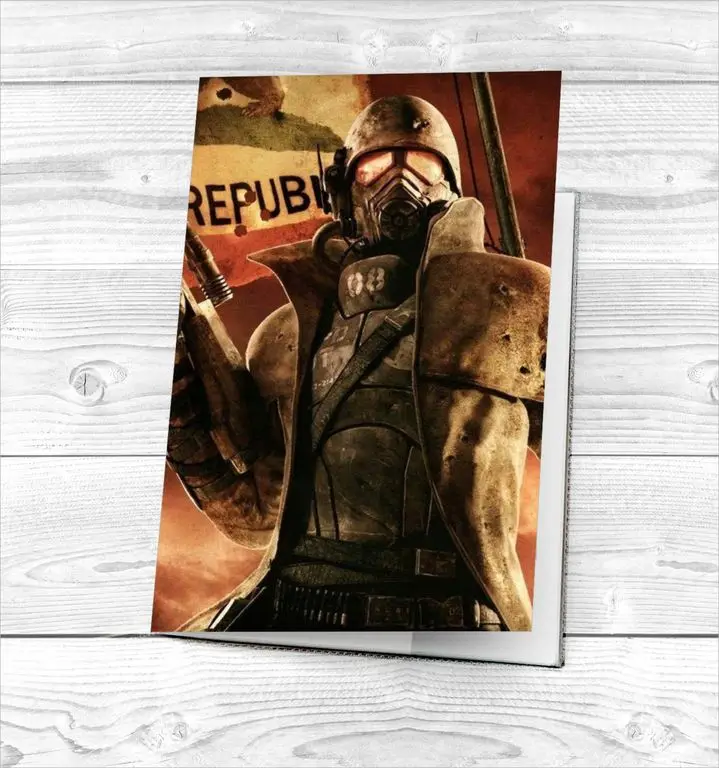 Обложка на паспорт Fallout Фоллаут №1