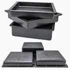 Питер 45 мм, комплект из 3 форм для брусчатки формы для тротуарной плитки декор дома плитки из бетона пластиковые формы