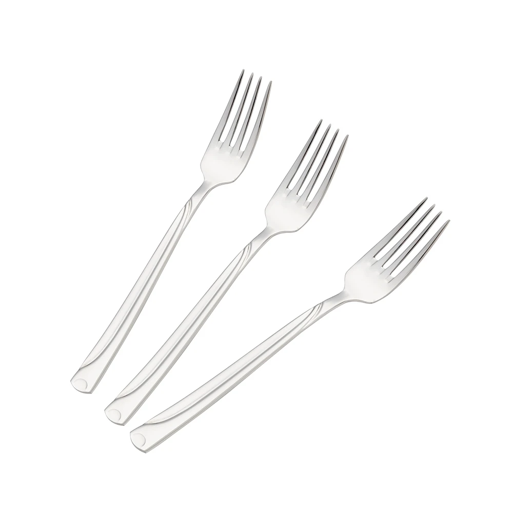 Fiesta plain 12-piece dessert fork set