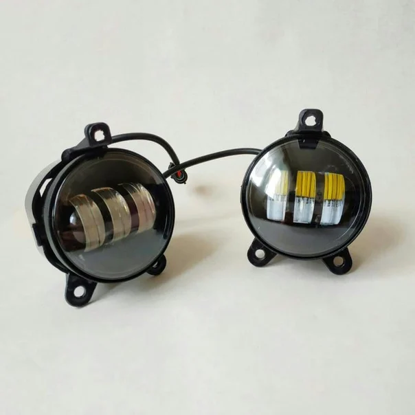 Противотуманные фары пара светодиодные водонепроницаемые для Лада Приора нива