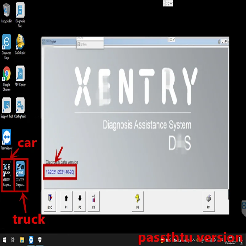 Диагностическое программное обеспечение Star Xentry DAS для C4/C5/C6 openport 2022 06 новейшая