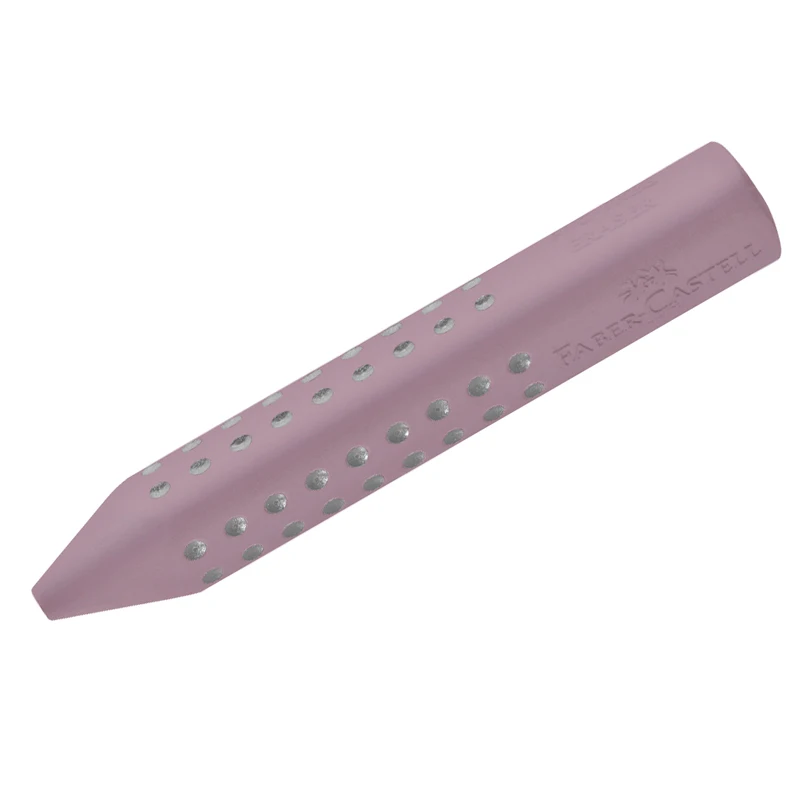 Eraser Faber-Castell &quotgrip 2001" three-sided 90*15*15mm smoky pink |