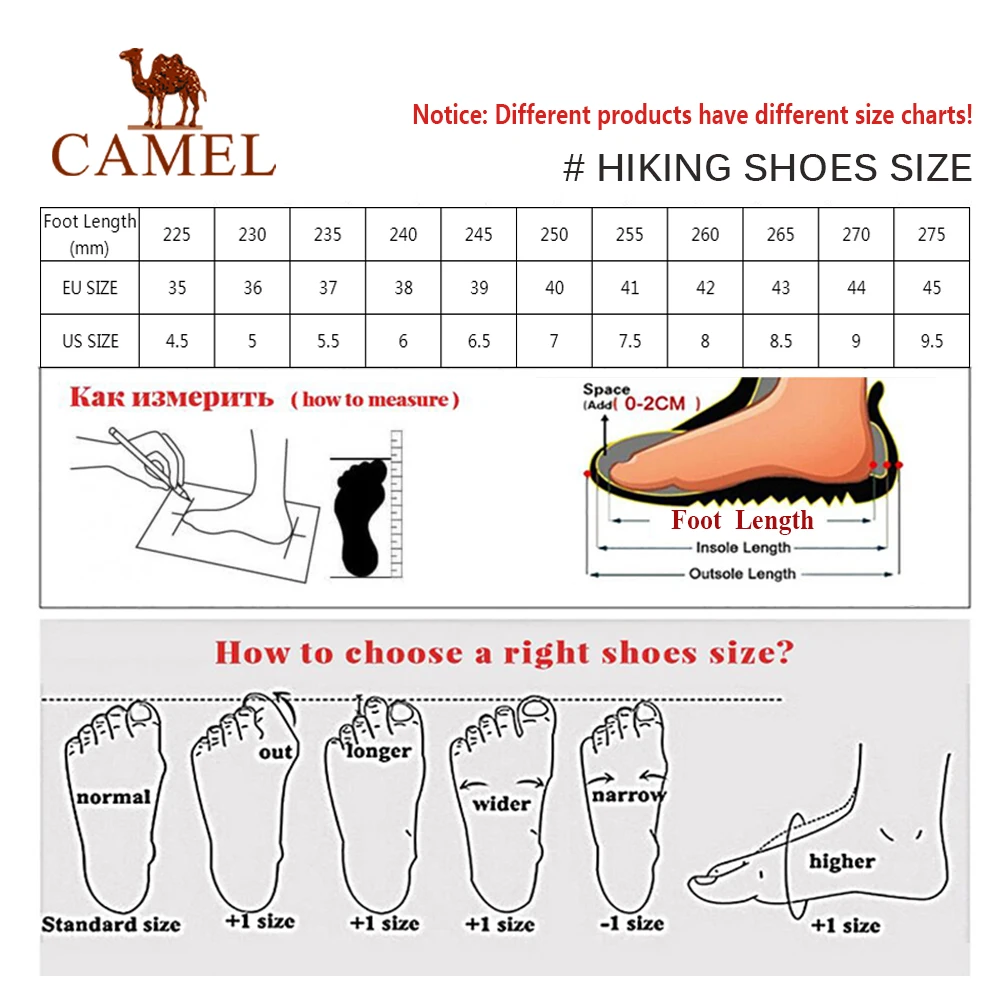 CAMEL/мужские и женские Треккинговые ботинки; верх из коровьей кожи; коллекция года; сезон осень; прочные нескользящие теплые уличные треккинговые ботинки для альпинизма