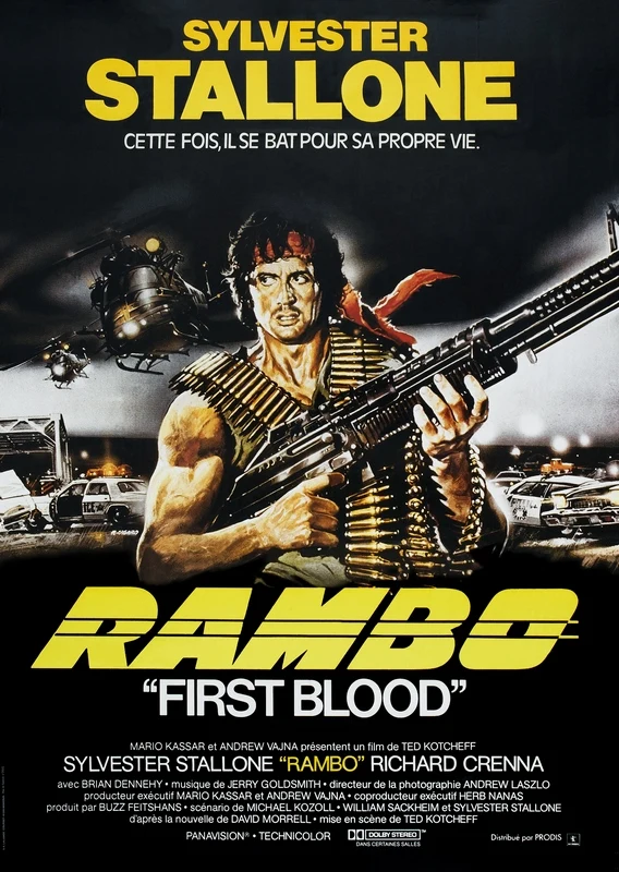 RAMBO. First Blood. Рэмбо(Первая кровь). Постер 2 (плакат). Размер 30х40 см | Ностальгия Кино