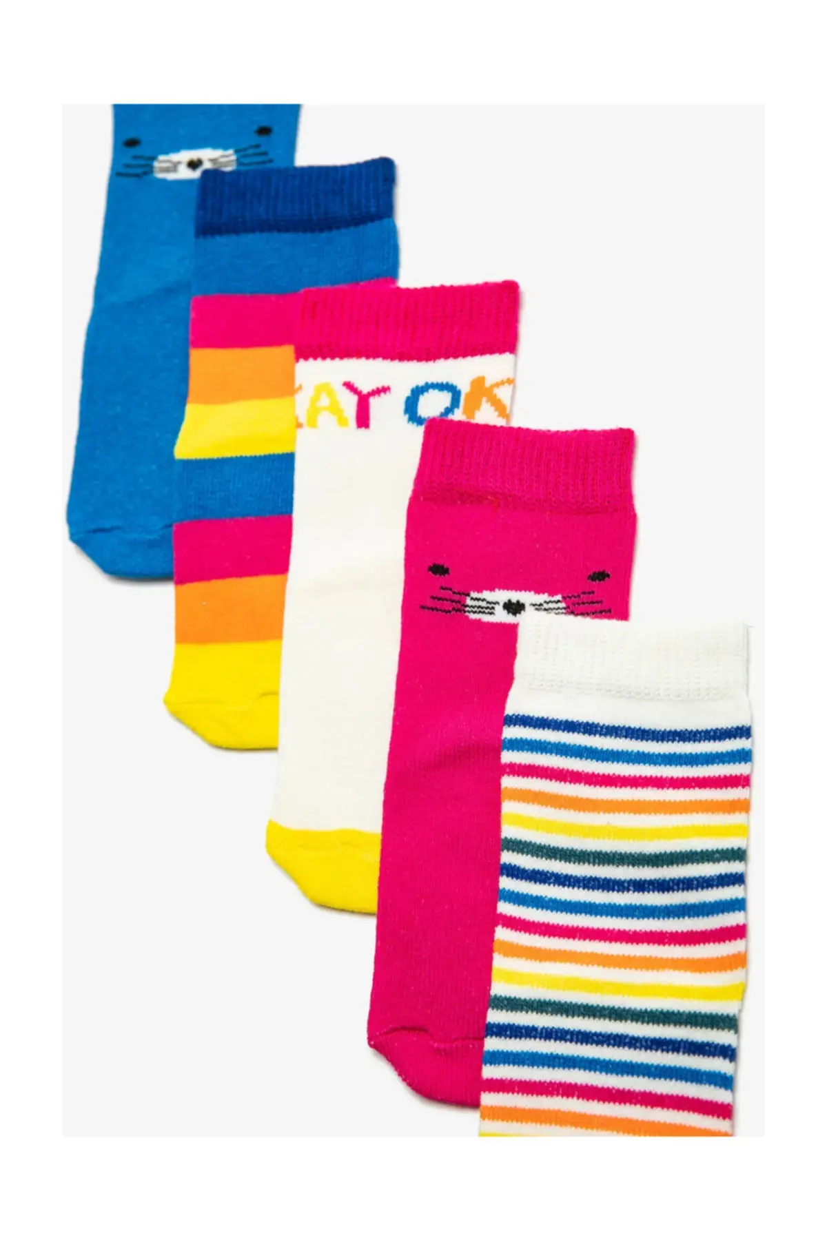 Koton/детские носки для маленьких девочек 5 'li|Чулки| |