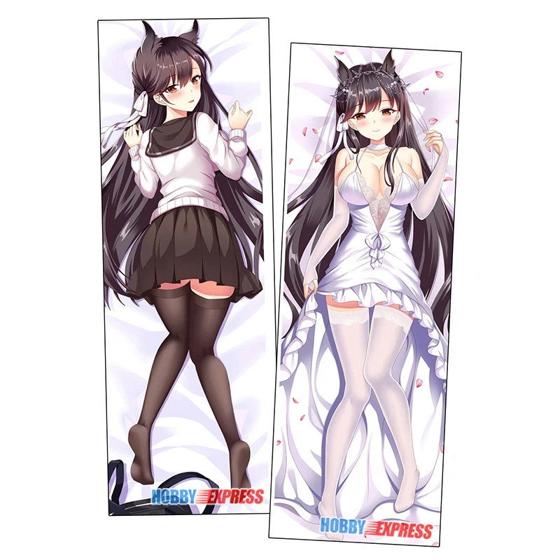 

Hobby Express Anime Dakimakura Japanese Otaku Waifu Life Size Doublesided Hugging Body Pillow Cover Atago Azur Lane 201213