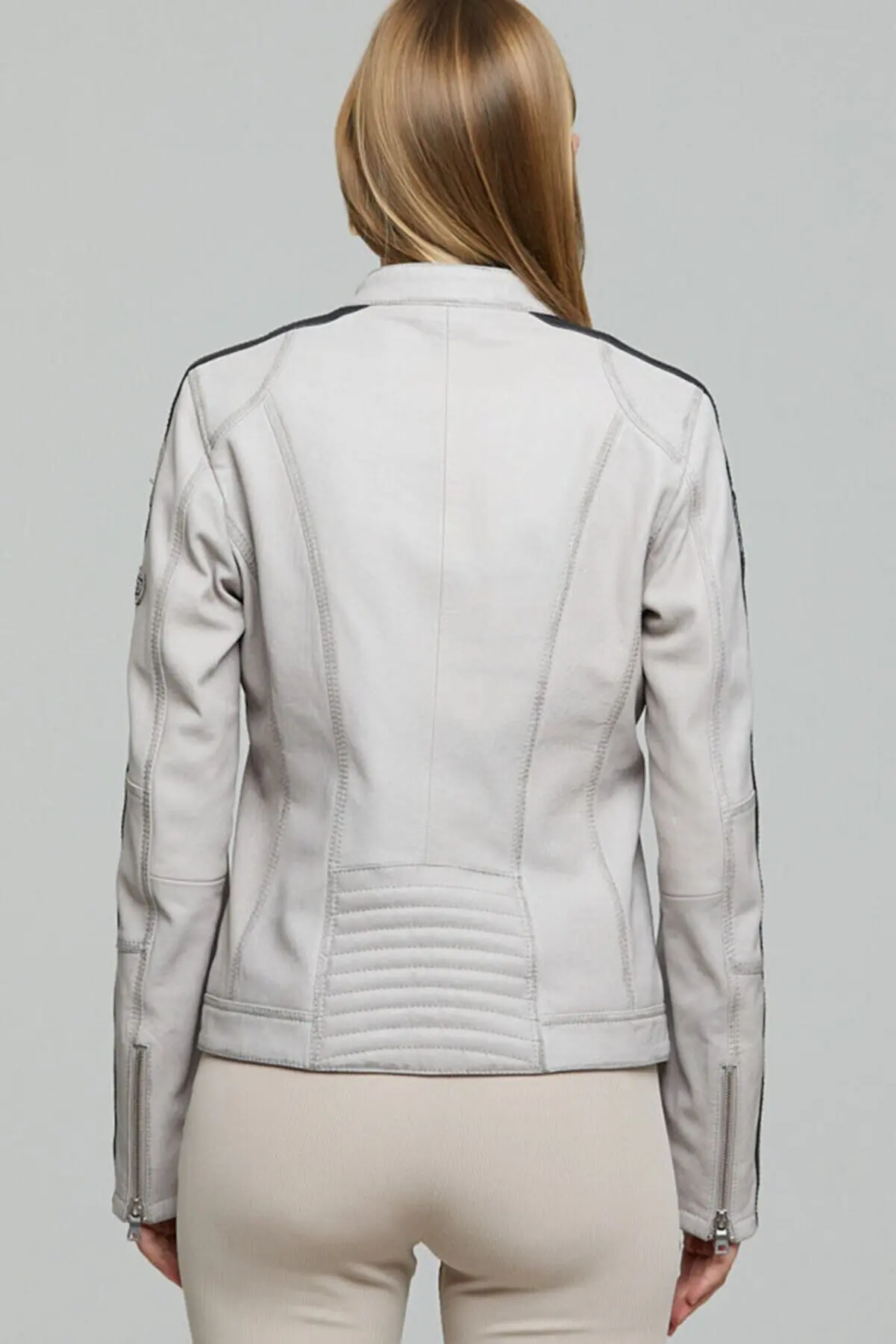 Free shipping black genuine sheepskin women jacket, sport jacket models