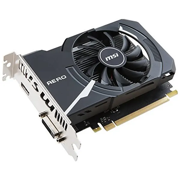 Видеокарта MSI VGA NVIDIA GT 1030 AERO ITX OC 2 ГБ GDDR5 | Компьютеры и офис