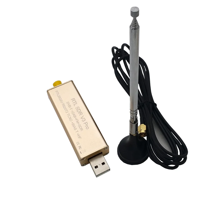 NEW NEW2022 Best RTL SDR receiver with Chip Realtek RTL2832U Rafael micro R820T2 for SDRsharp free Windows |
