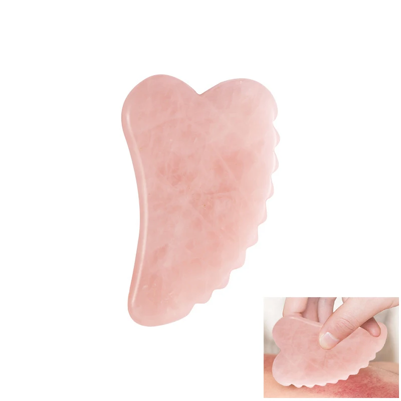 

Natural Jade Face Massager Gua sha Scraper Board Facial Guasha Meridian Muscle Relaxation Skin Lifting Face Thin Gouache Scraper