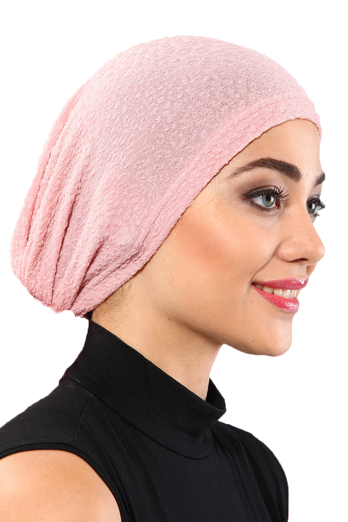2022 New Fashion Brocade Inner Ready Made Turban Hijab Bonnet Scarf Women Beret Muslim Chemo Ramadan Abaya Veil Instant Jilbab Cancer Cap All Season Pearl Bead Custom Design