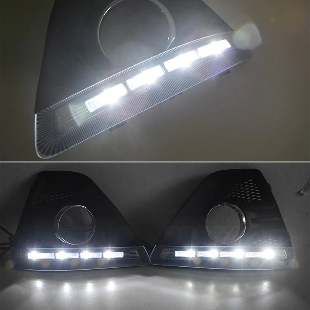 ECAHAYAKU 12V Waterproof IP67 Daytime Running Light DRL for Ford Focus Hatchback 2009 2010 2011 2012 2013 | Автомобили и