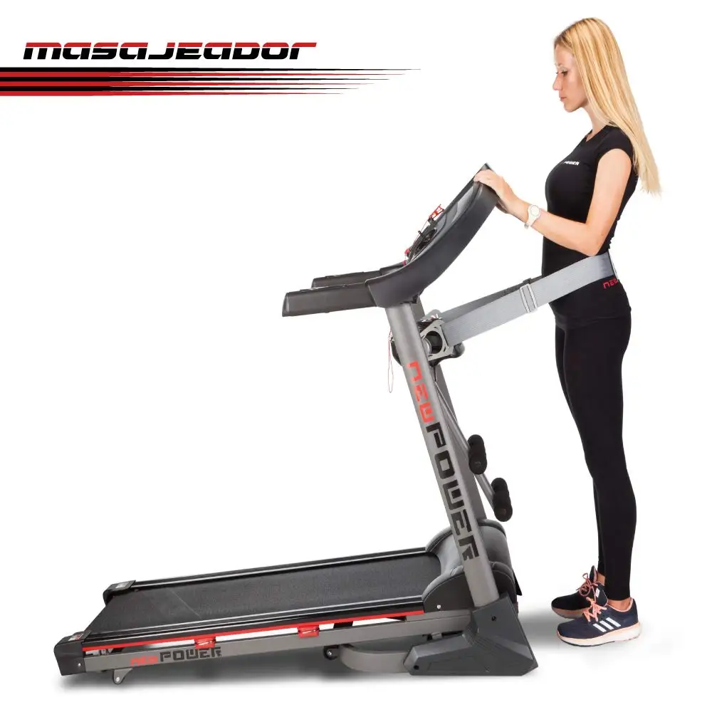 Новая мощность тренировки Cinta de Andar y Correr con plegado automatico 12 км/ч программ MP3 15 Niveles