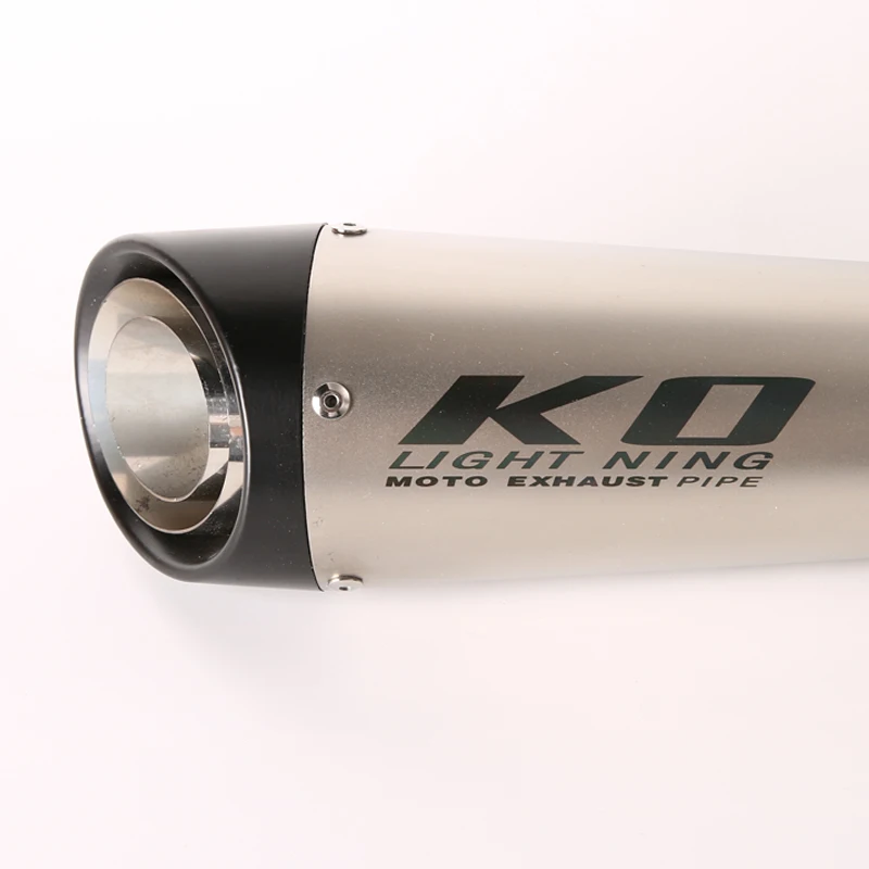 

Motorcycle 60.5 mm Inner Exhasut Tail Pipe Stainless Steel No DB Killer Escape Dirt Bike ATV Exhaust Tips for Z1000 Z900 CB1000R