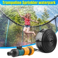 self watering trampoline sprinkler childrens outdoor vacation water park essential sprayer watering entertainment toys