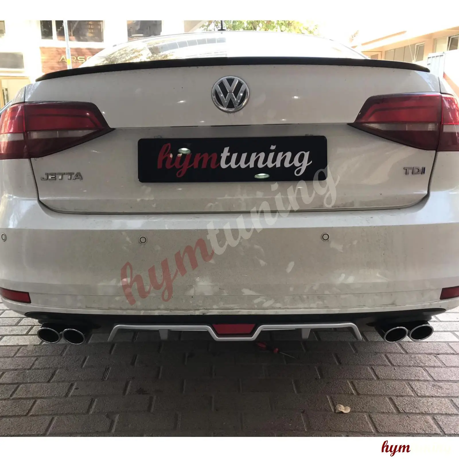 Спойлер для багажника VW Jetta MK6 универсальный скачок заднего крыла В гоночном