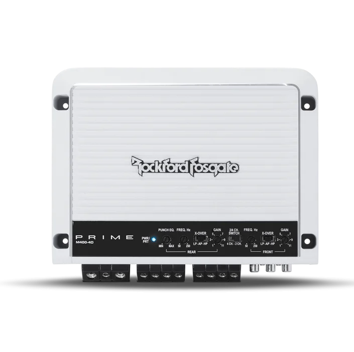 Влагозащищенный усилитель Rockford Fosgate M400 4D (4 кан. 400Вт)|Аудио для мотоцикла| |
