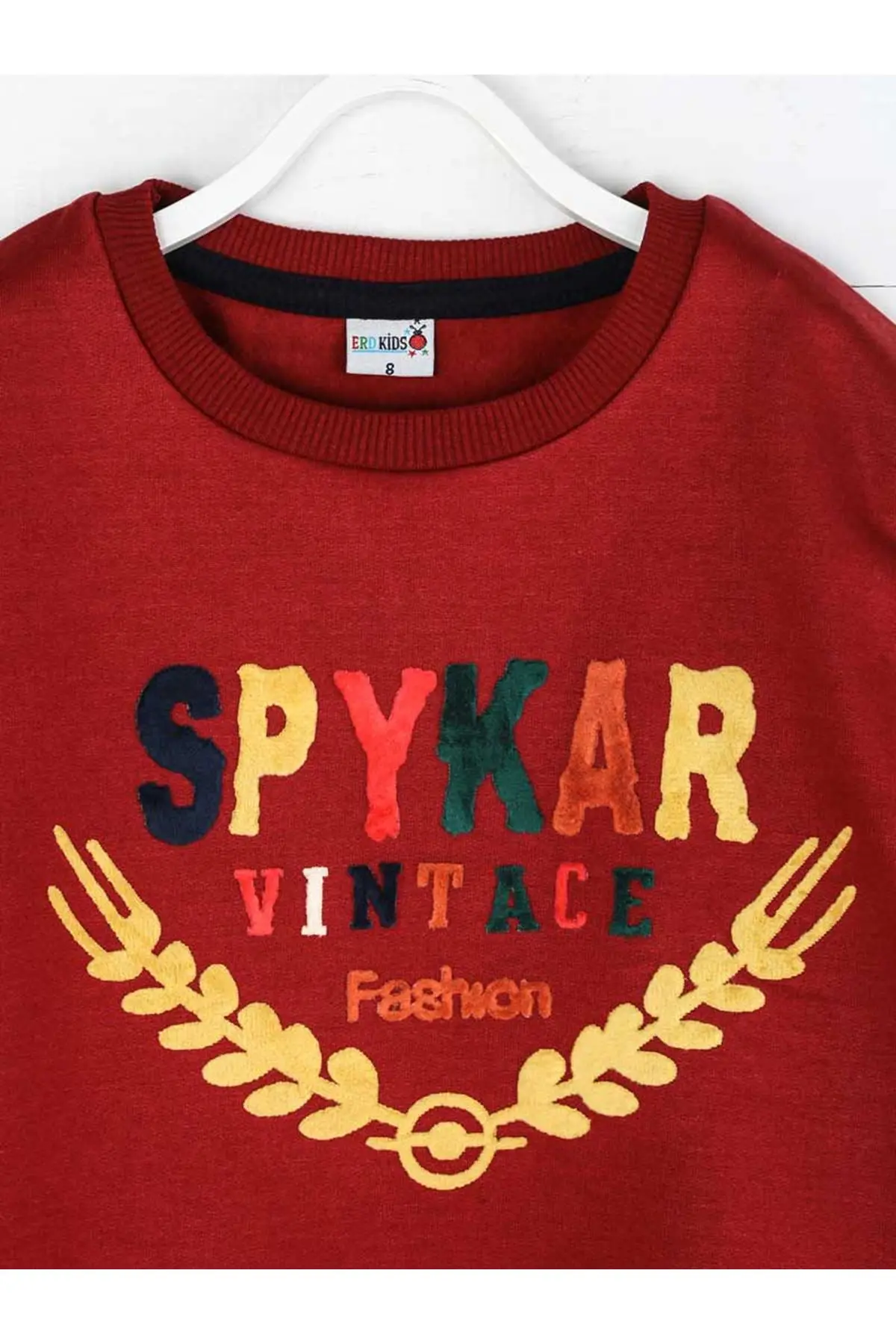 Бордовая сезонная Детская толстовка для мальчиков | Мать и ребенок