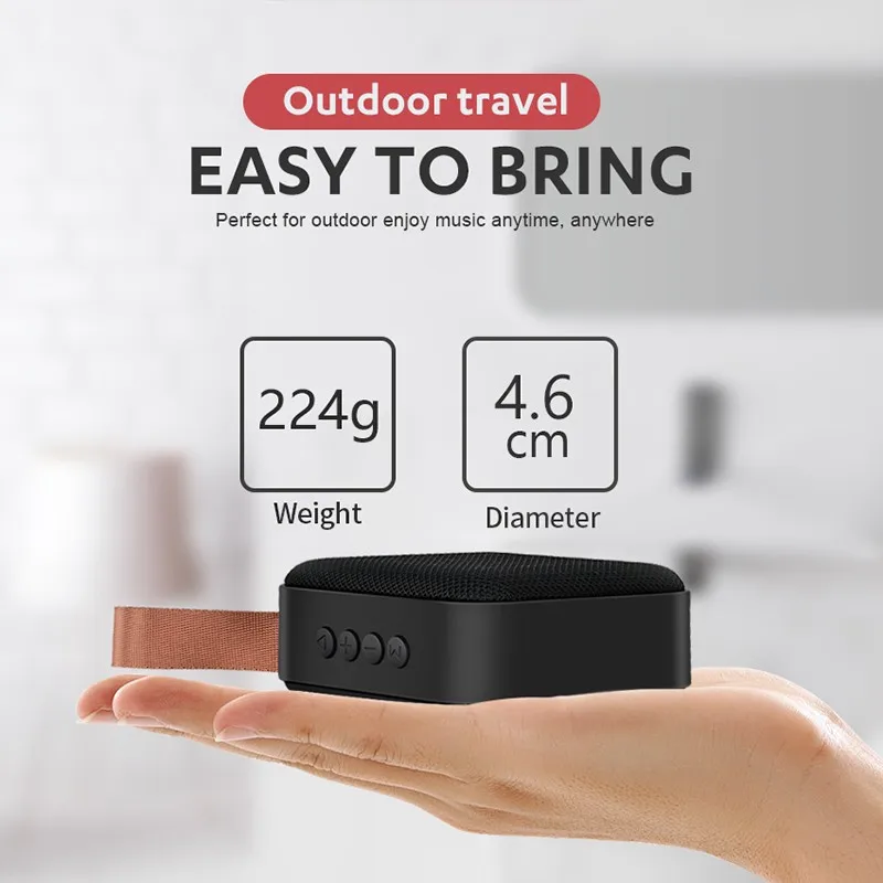 Портативная Bluetooth колонка Мини Беспроводная Громкая звуковая система 10 Вт