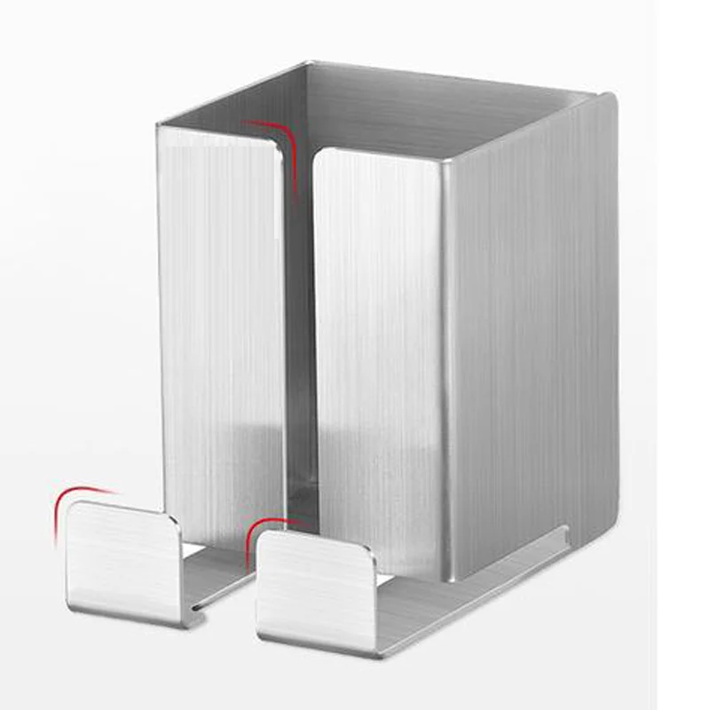 3 шт. держатель для бритвенного станка Нержавеющая сталь настенный клеящийся