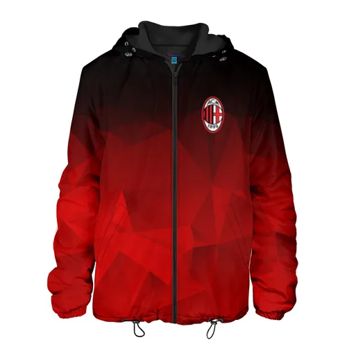 Мужская куртка 3D AC MILAN | одежда