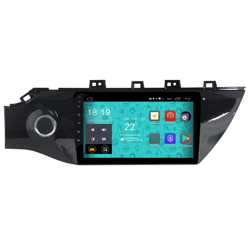 Штатная магнитола Parafar 4G/LTE с IPS матрицей для Kia Rio 2017+ на Android 7.1.1 (PF105) | Автомобили и
