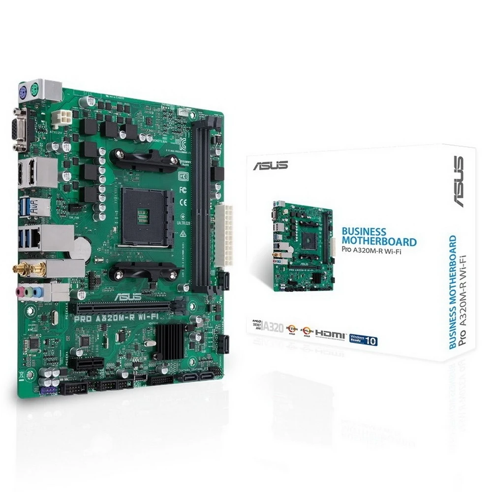 Материнская плата ASUS PRO A320M-R WI-FI/CSM | Компьютеры и офис