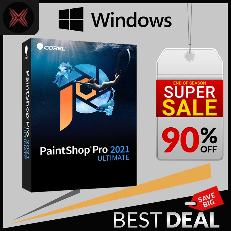 

Corel PaintShop Pro 2021 license for life