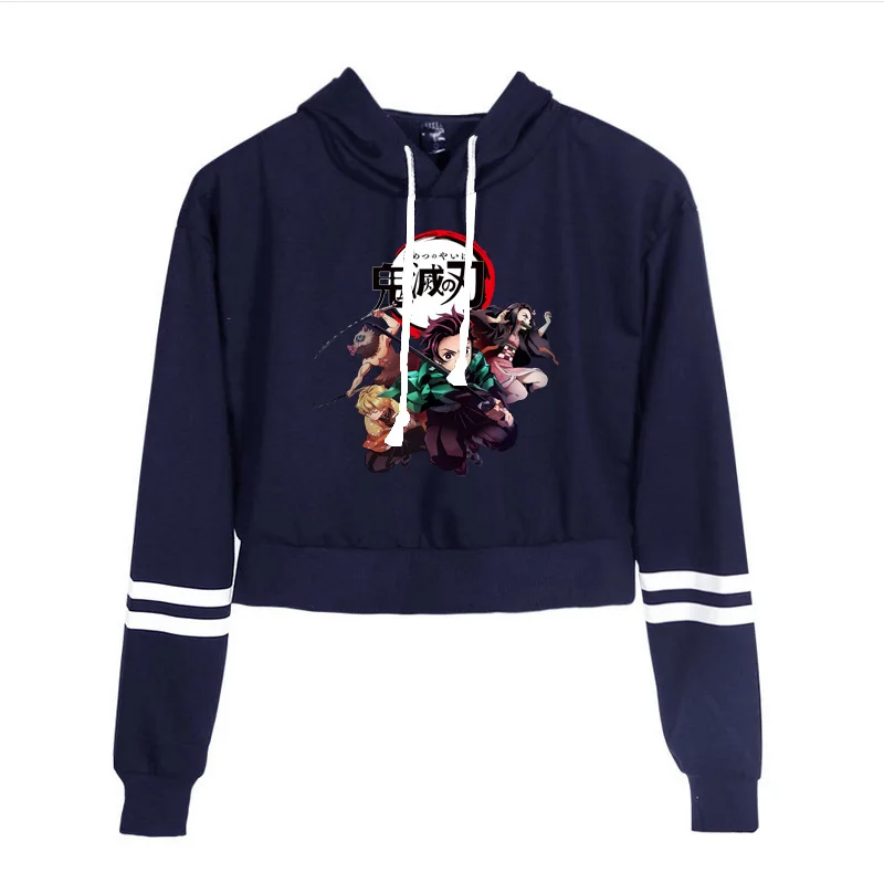 Hot Sale Demon Slayer  Kimetsu No Yaiba hoodie Tees Anime Printed Unisex Sweatshirt Casual long Sleeve