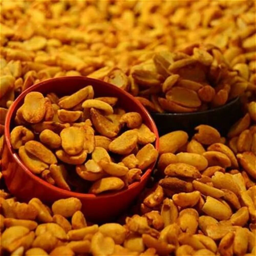 Высокое качество Натуральный Жареный соленый Пряный арахис сухие фрукты сухая