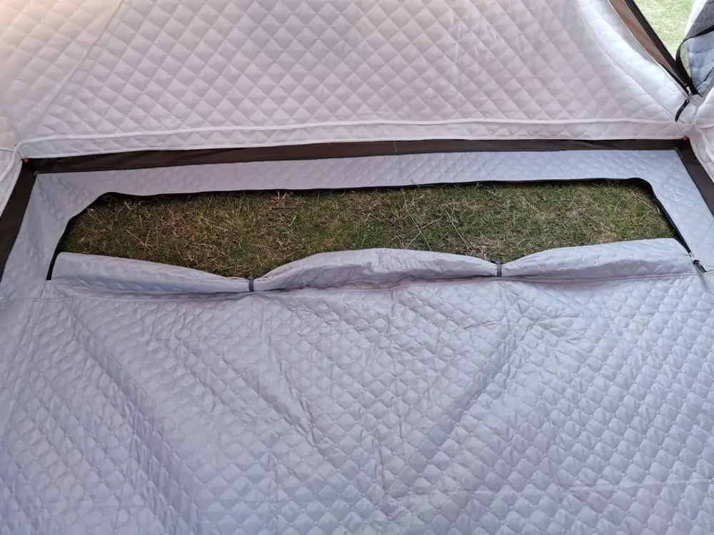 Туристическая Зимняя палатка для рыбалки и охоты 3/4 слоя Mir 2019/2019MC хаки 2020 синий