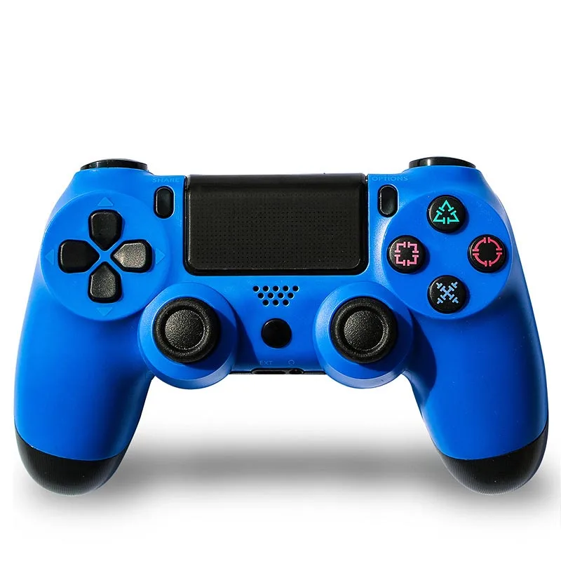 Blue Управление для консоли Ps4 Dualshock 4 Bluetooth беспроводной контроллер Ps4 Геймпад Джойстик игровой коврик Joypad для playstation 4 PS3 PC - Цвет: Blue