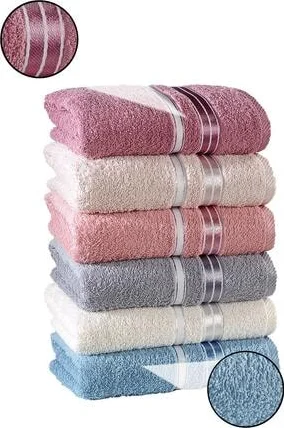 

Mother of pearl Towel Set 6'l face and hand for modern design home textile bathroom