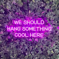 led neon signs we should hang something cool here for roombar decor birthday gifts party hanging decor wall light art