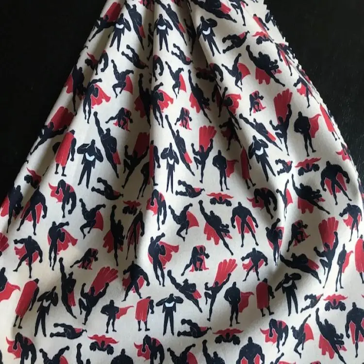 Хлопчатобумажные ткани ткань по метрам супергероев для масок поплин текстиль