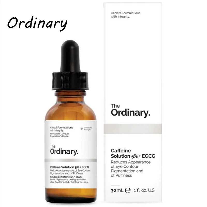 

Ordinary Serum Caffeine Solution 5% + EGCG Eye Essence Removal Eye Bag Eye Dark Circle Lightening Fine Line Eye Serum Care 30ml