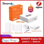 Прерыватель Sonoff Zigbee серии Sonoff, Модуль Автоматизации серии SNZB, работает с приложением eWeLink Alexa Google Home