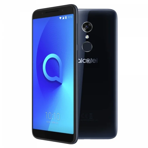 Alcatel Работает с любым оператором 3 (5052D) Две сим-карты группа 4G LTE/Wi-Fi черного цвета