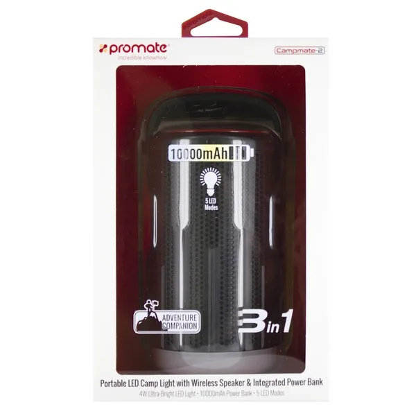 Портативная Bluetooth колонка Promate CampMate-2 (red) | Электроника