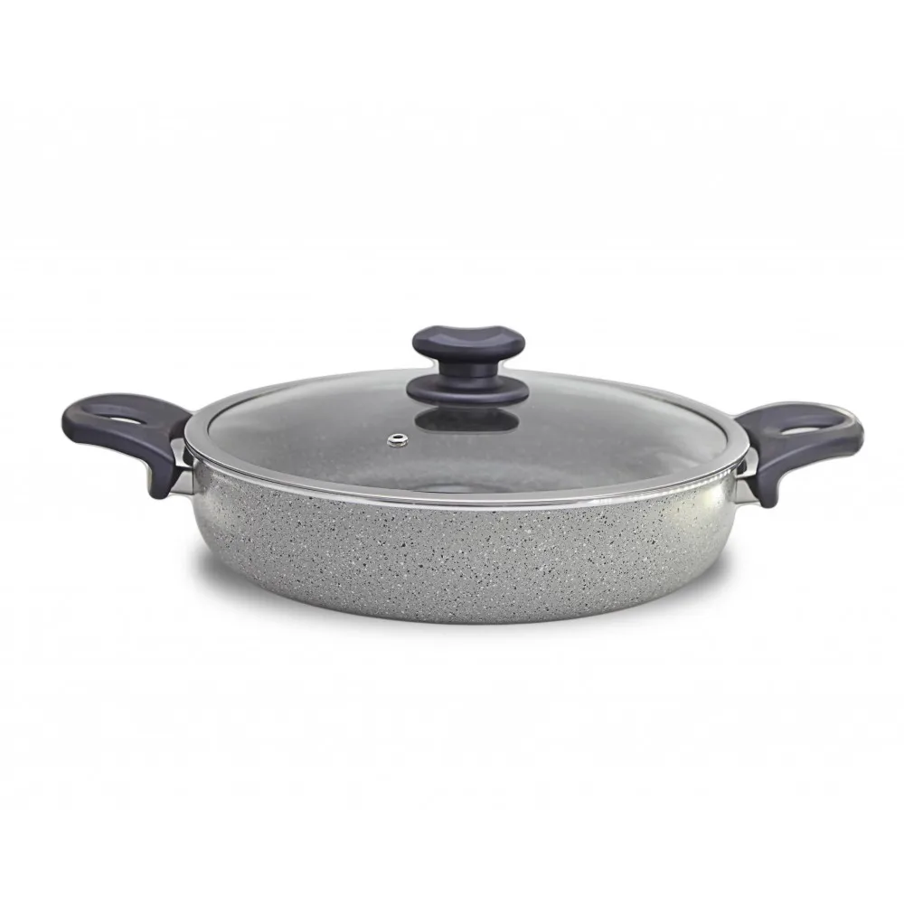 

2021 Pot Pan with Cover Cooker Kitchen Steel Stainless Steel Granite Coating Cookware Lid Accessory Turkey Quality Fast Shipping