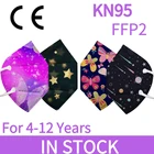 10-50 шт. Kn95 маска для лица Masken печати для детей ffpp2 Homologada ffp2mask Mascarilla Mascarillas FFP2 Mascarillas маска Тканевая