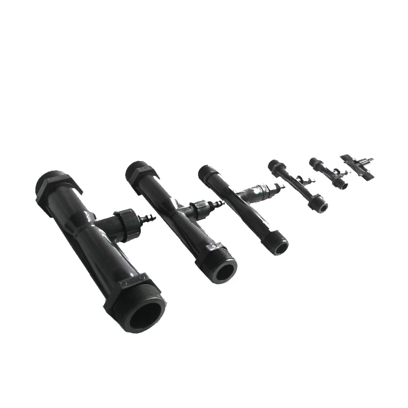 

1/4'' Inch PVDF Material Venturi Tube / Injector For Ozone System
