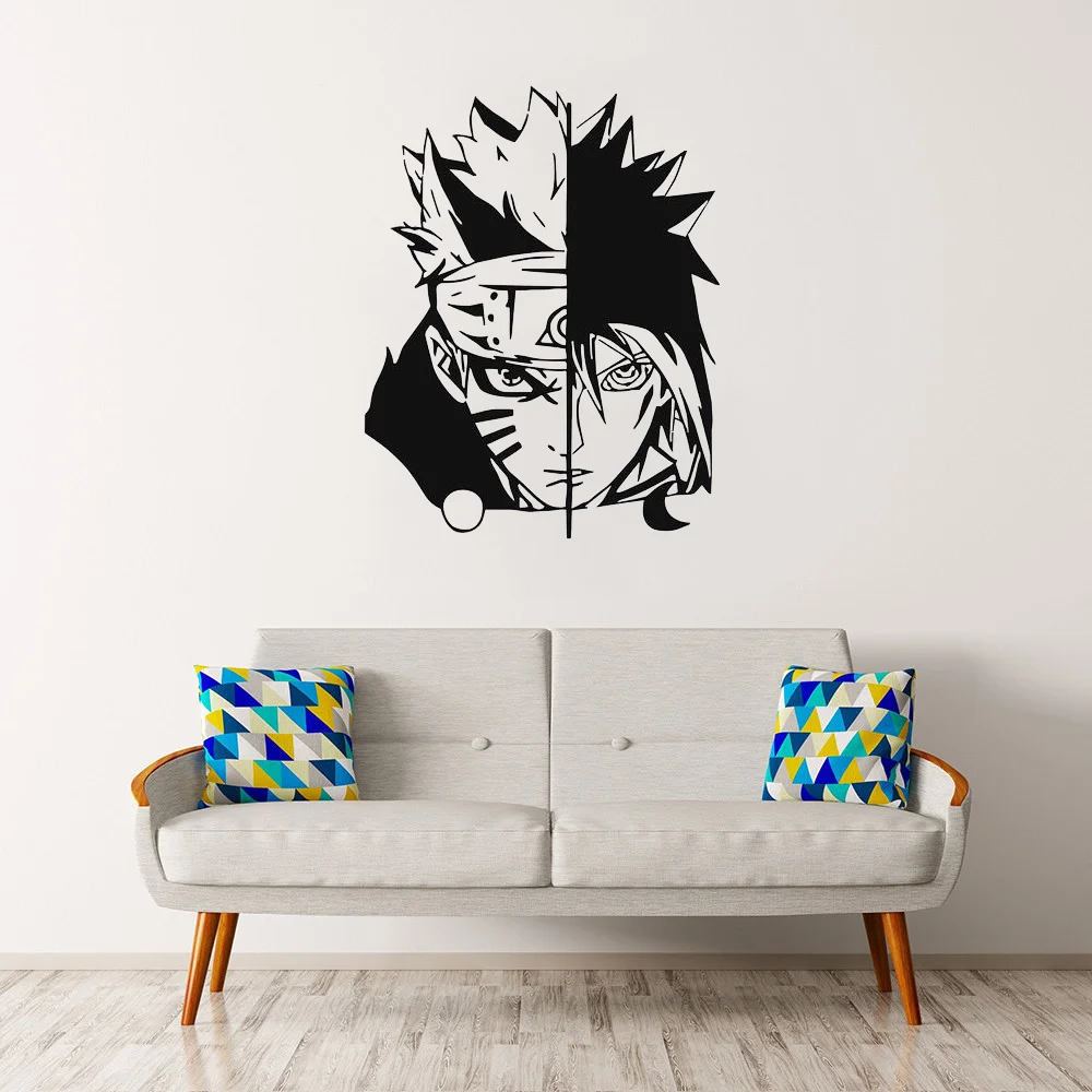

Vinyl Wall Art Decals Anime Boy cartoon wall art stickers Gifts Customized For Kids Home Bedroom Home Decoration