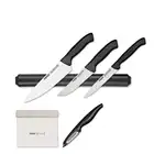 Набор Магнитных кухонных ножей Pirge - Ecco 6 шт. профессиональные бытовые ножи, кухонные ножи и поварские Ножи-35089 нож бабочка, нож, ножи кухонные, ножи, подставка для ножей, набор ножей для кухни, кухня наборы устр