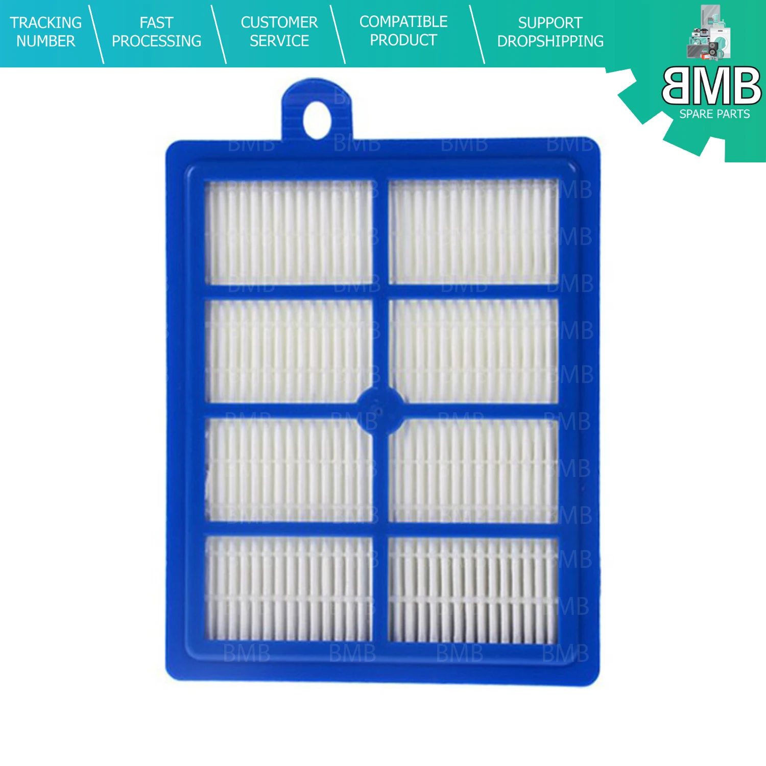 

For Philips Fc Power Pro Hepa Filter Set - Keeps Your Home Clean - Quality Material - Compatible With 3 Different Model